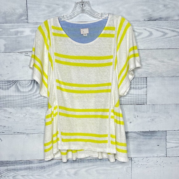 Anthropologie Tops - Postmark Hitched Striped Tee